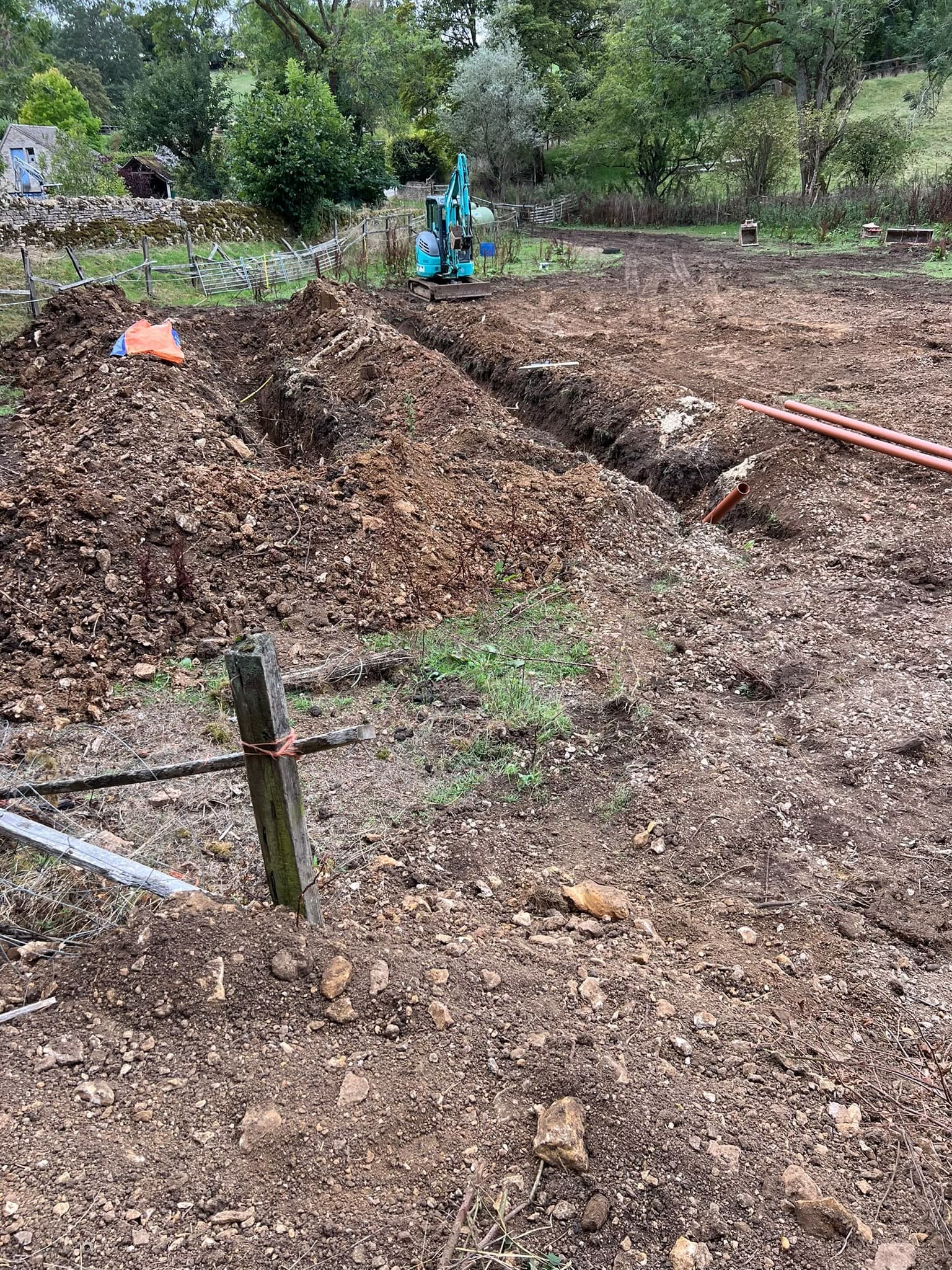 Prime Drainage excavation work